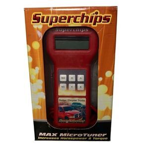 Superchips MAX  Micro Tuner 3715 Red In Original Packaging Preowned